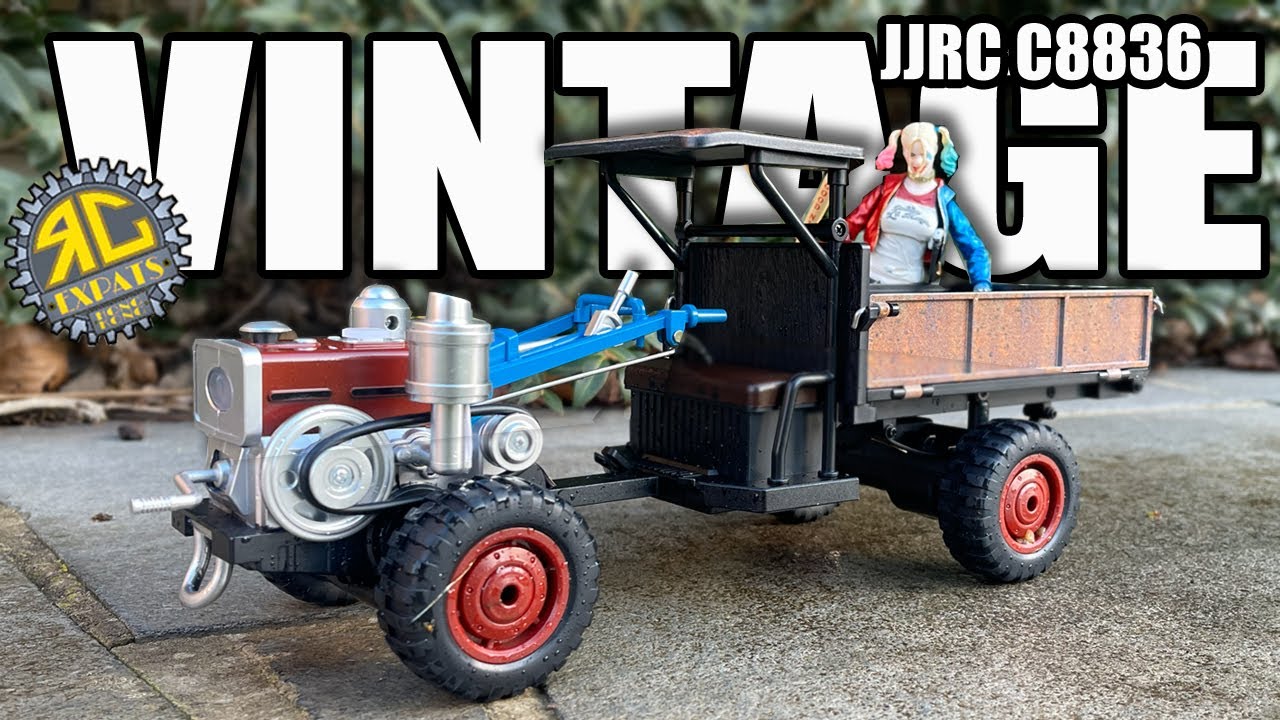 Самый уникальный радиоуправляемый трактор на сегодняшний день! (JJRC C8836)