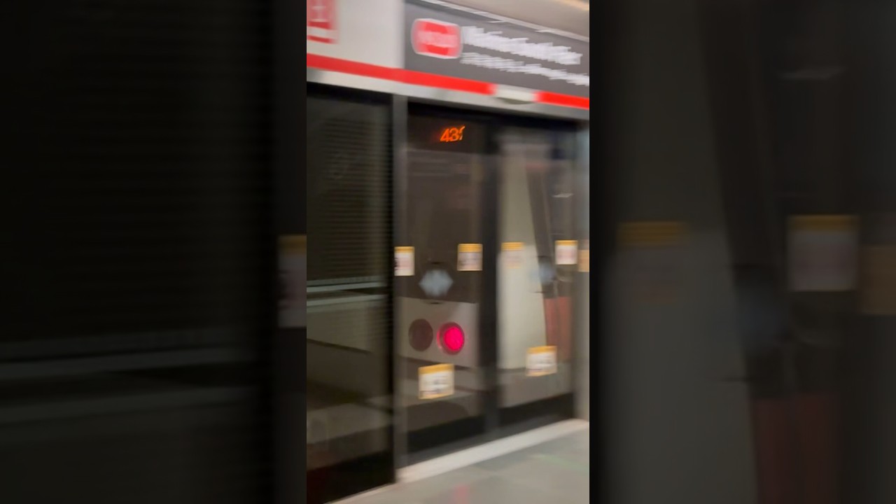 [SMRT Trains] KNS C751B (311/312) departing ￼Marina South Pier #metro #smrt #train
