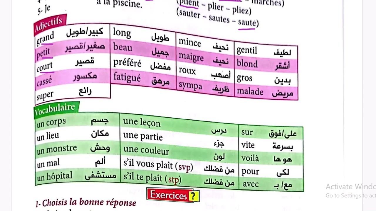 شرح فرنسي الوحدة الثالثة منهج Alex et Zoé للصف الخامس الإبتدائي| الترم الأول 2026 | Par Mme Fatma