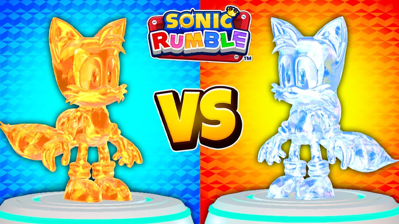 Топаз против Кристалла в SONIC RUMBLE!