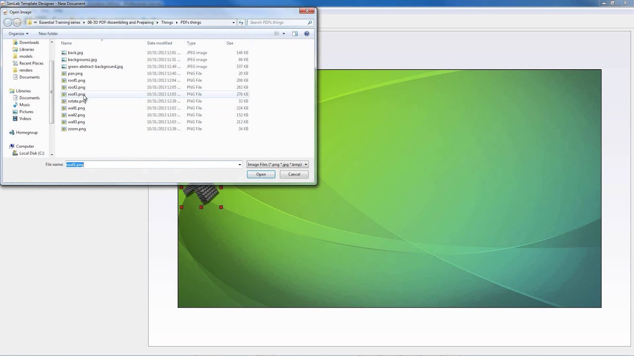 SimLab Composer Tutorial - 3D PDF Templates