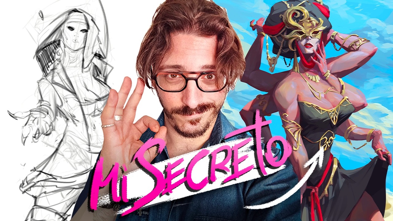 As&iacute; CREO mis OBRAS de ARTE DIGITAL [ PINCELES, workflow, renderizados y ACABADOS ]