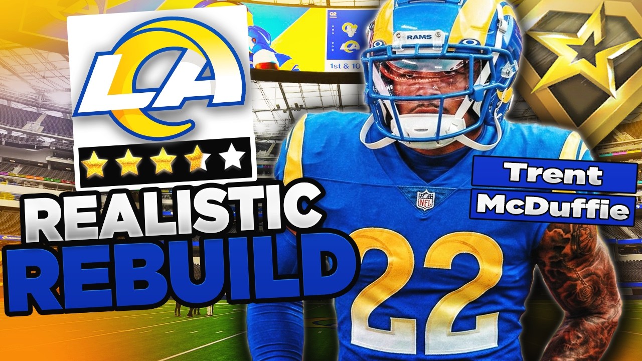 Trent McDuffie Trade Is a STEAL! | Madden 26 LA Rams Realistic Rebuild