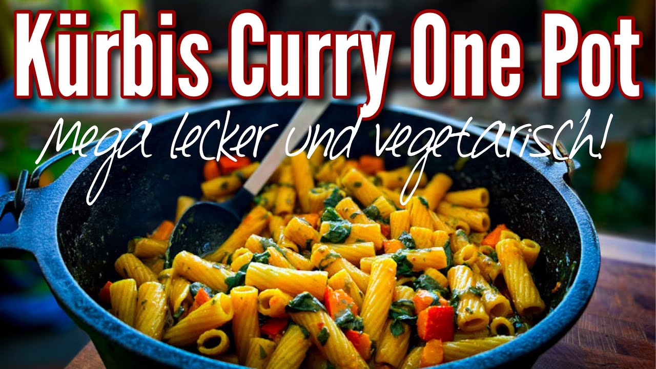 Kürbis Curry One Pot - Mega lecker und auch noch vegetarisch #kürbis #rezeptidee #vegetarisch