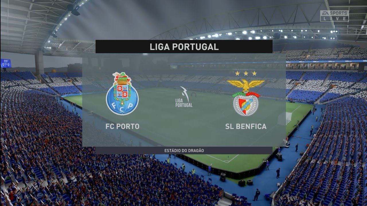 FIFA 22-PS4/ Liga Portugal/ 16° Rodada/ Porto x Benfica