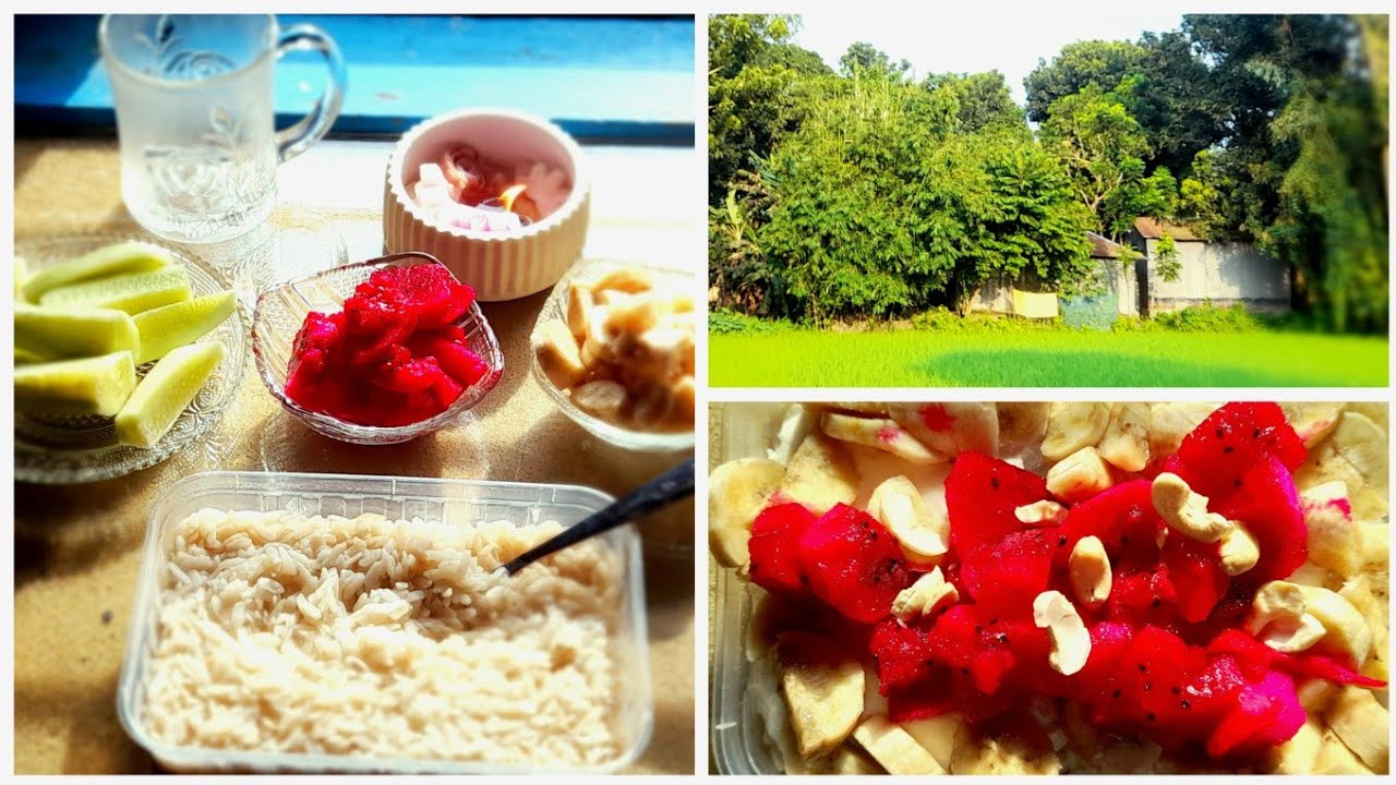Bengali traditional yogurt chira recipes। Morning healthy breakfast।morning dite chart।
