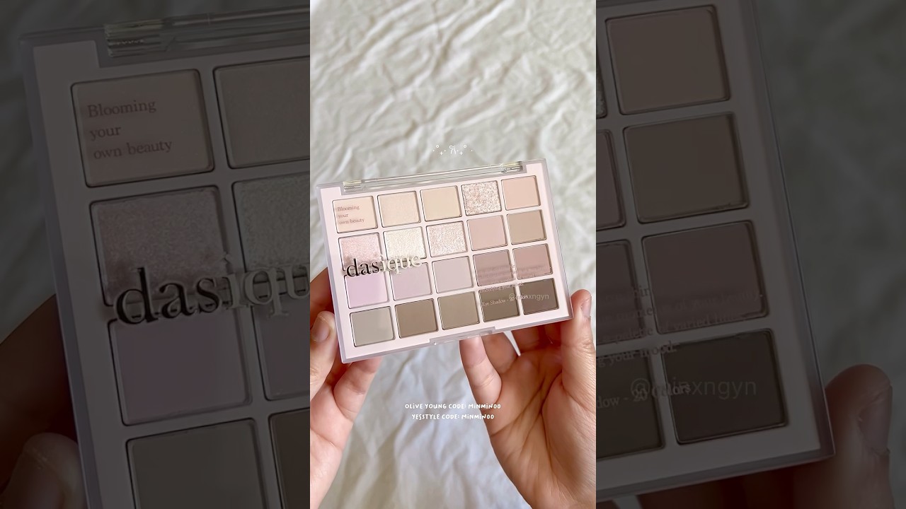 dasique cool basic shadow palette #shorts #kbeauty