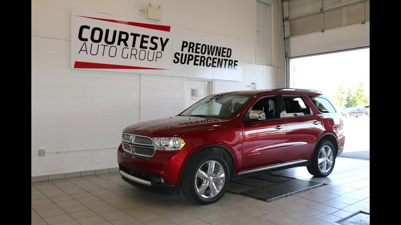 2013 Dodge Durango | Citadel | Deep Cherry Red Pearl | Courtesy Chrysler