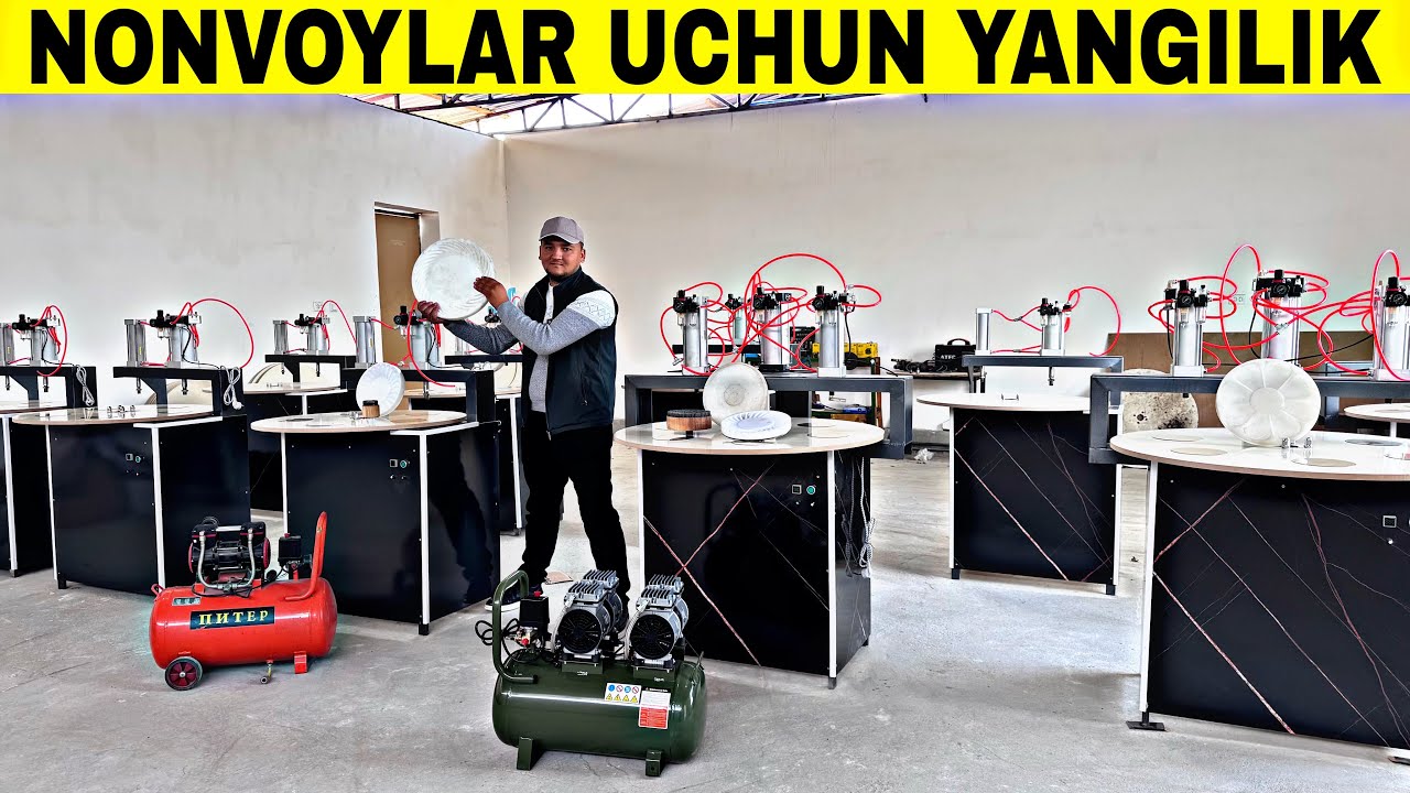 NONVOYLAR UCHUN YANGILIK YANGICHA NON YASAYDIGAN APARATLAR ARZON JOYIDAN