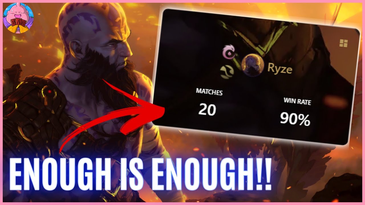 They Buffed My Ryze And Now I'm Unstoppable...