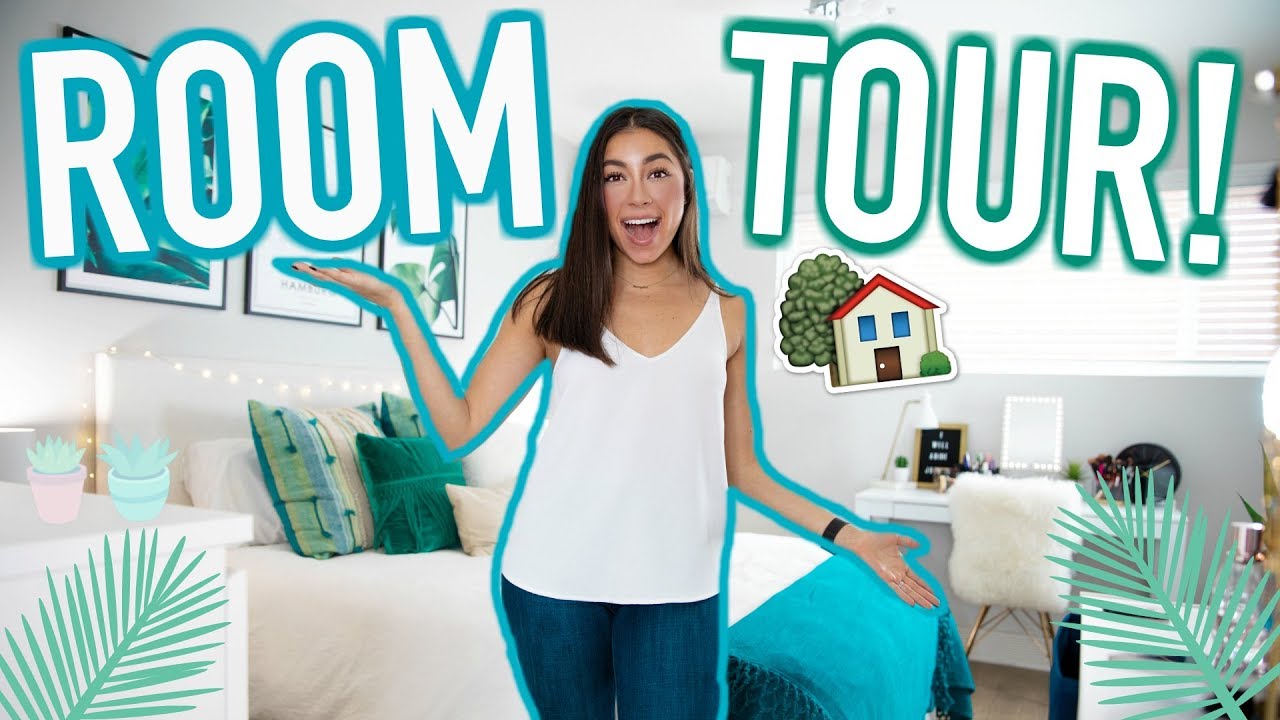 ROOM TOUR 2018! My LA Basement Bedroom! | Jeanine Amapola