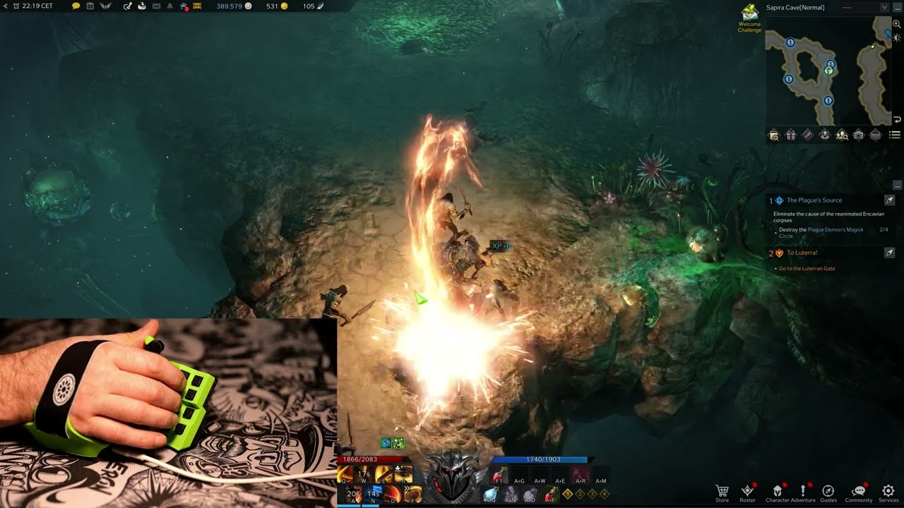Lost Ark Warrior Single Hand Gameplay