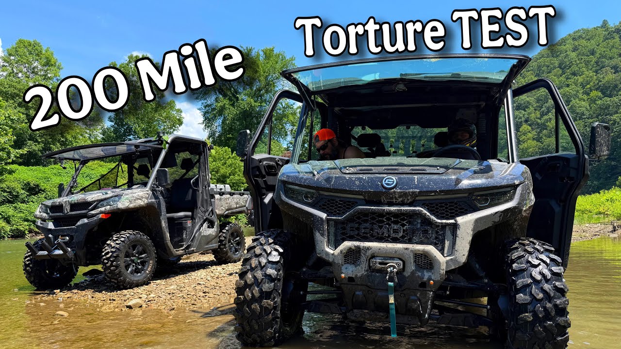 CFMOTO U10 Pro XL TORTURE TEST! | 200 Miles on Hatfield-McCoy  + Devil’s Anse, Wild Horses & More!
