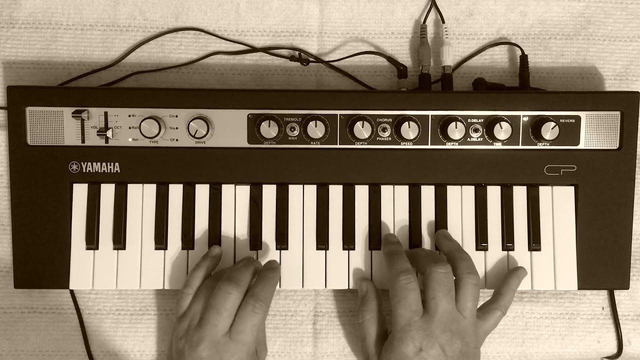 Playing Time Alan Parsons on Yamaha Reface CP.
