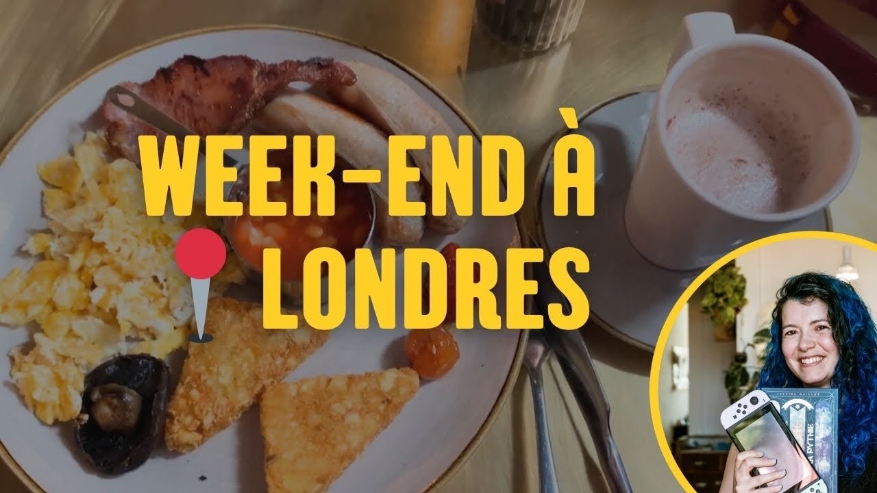 ✈️ Vlog Londres : on a mangé des trucs et vu un concert inoubliable ❤️