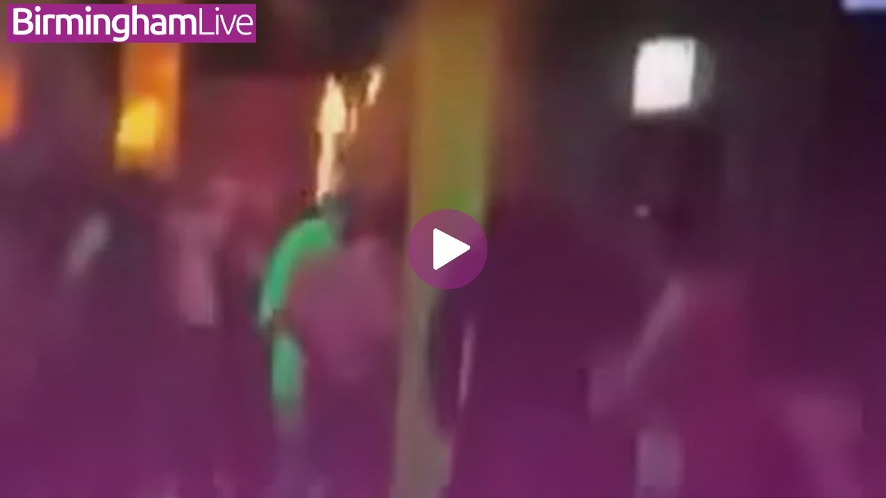 Shocking moment gunshots fired on Birmingham nightclub dancefloor