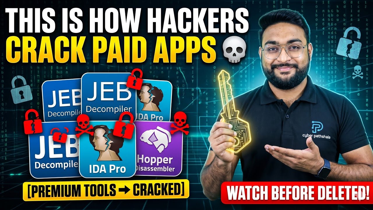 This Is How Hackers Crack Paid Apps 💀 (APK Hacking Full Process) | APK Reverse Engineering Explained