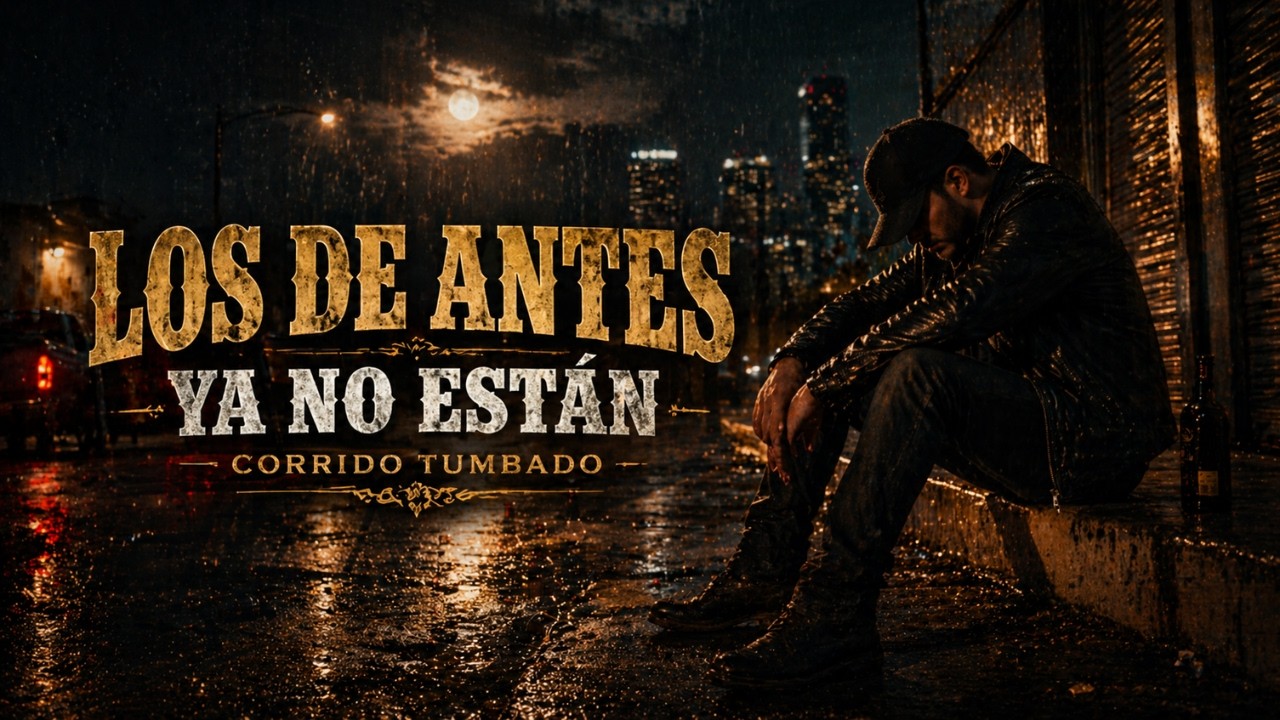 🍻 Los De Antes Ya No Est&aacute;n | Corrido Tumbado | Amistad y Nostalgia | Regional Mexicano
