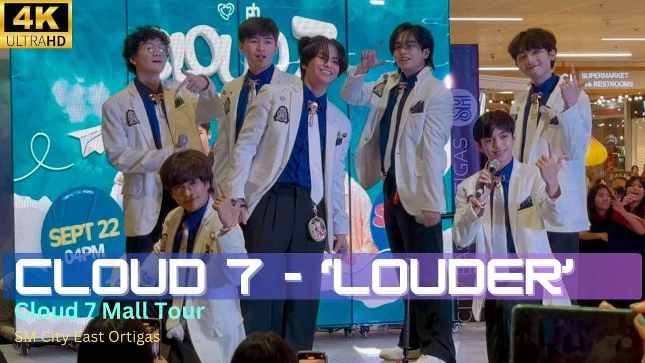 [FANCAM] Cloud 7 - ‘Louder' Performance at SM City East Ortigas (092224)