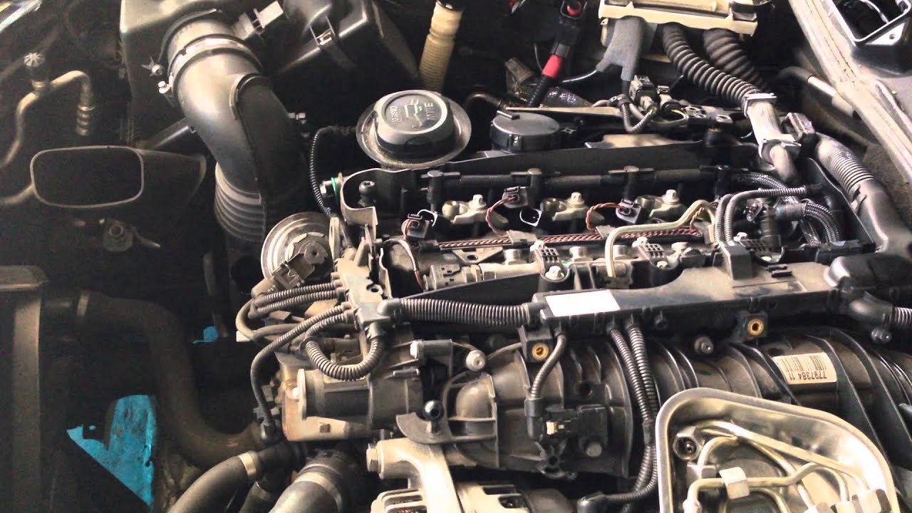 Removal injectors E90 LCI BMW 3 Series