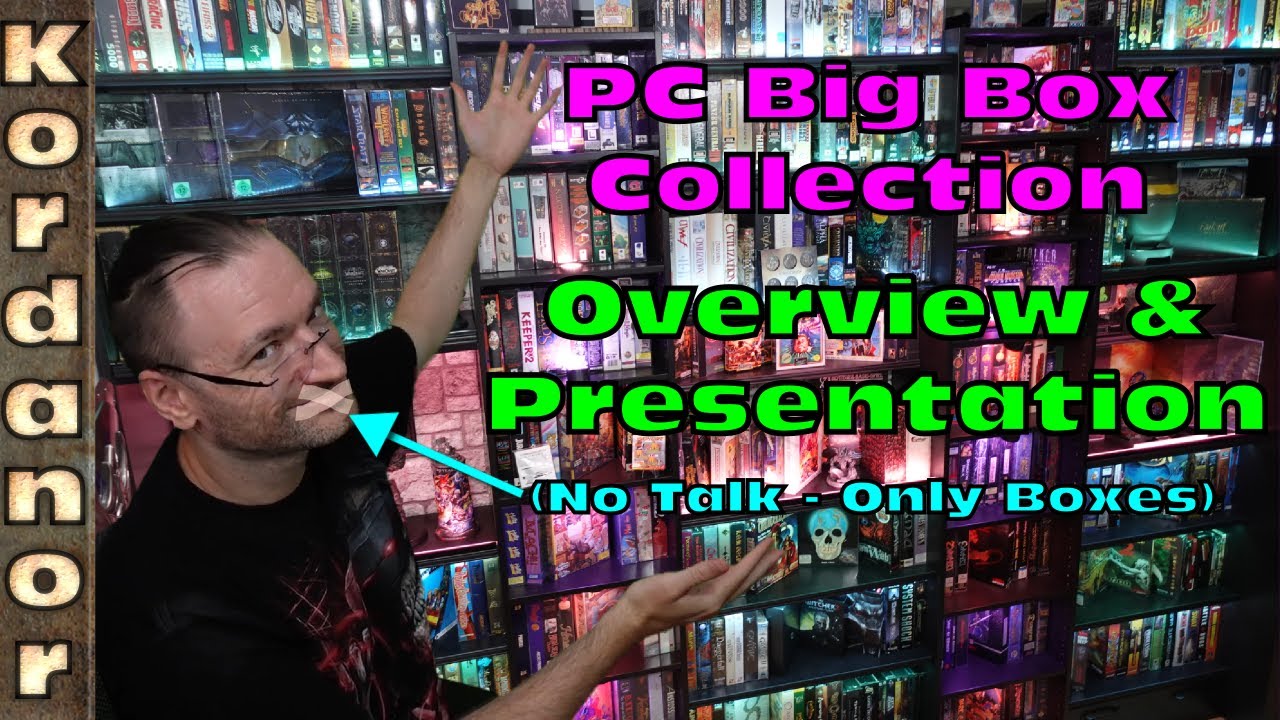 PC Big Box Collection Overview & Presentation (no Narration) by Kordanor