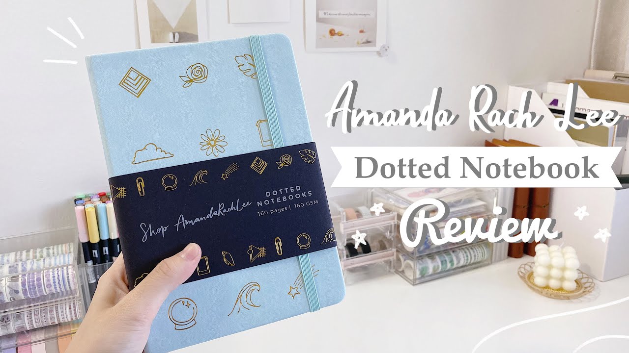 ☁️ amandarachlee new dotted notebook review