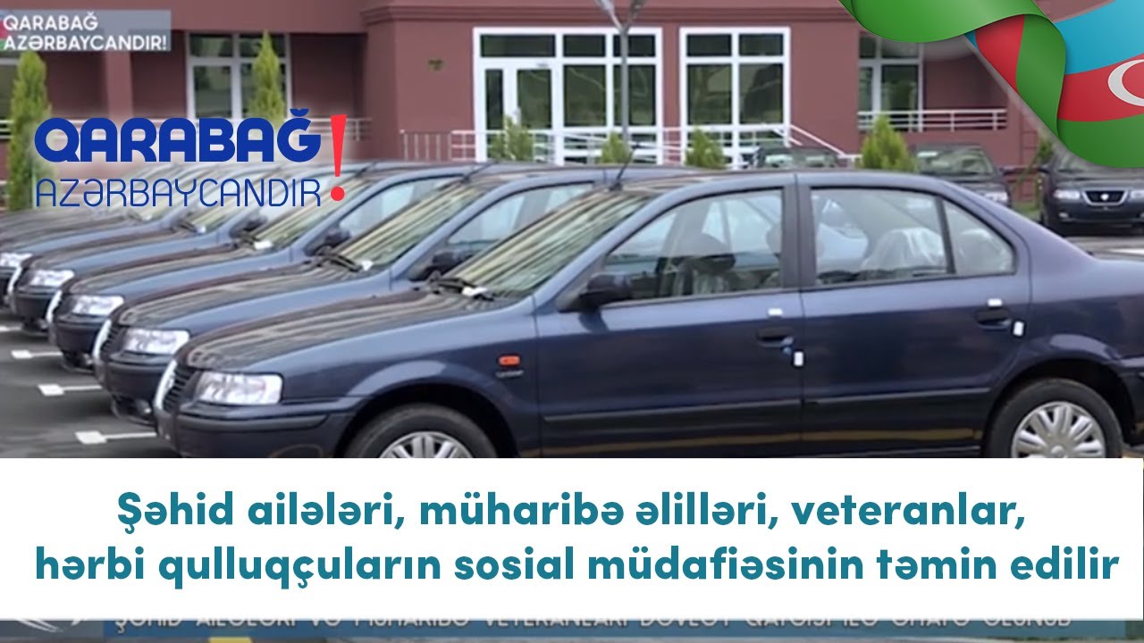 Şəhid ailələri, müharibə əlilləri, veteranlar, hərbi qulluqçuların sosial müdafiəsinin təmin edilir