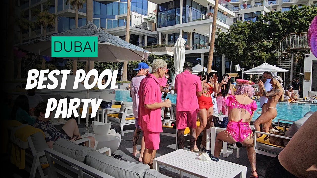 Best Pool Party Dubai