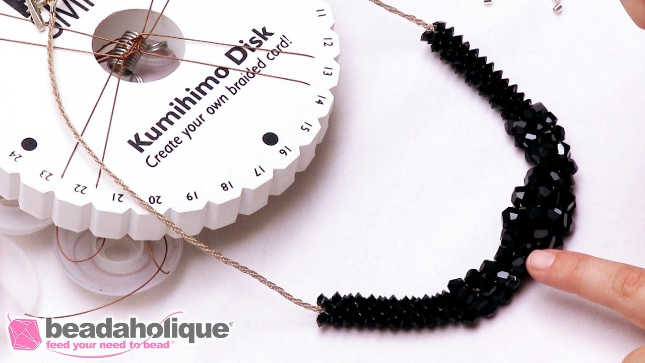 How to Make Braided Kumihimo Jewelry with Soft Flex Beading Wire by Sara Oehler