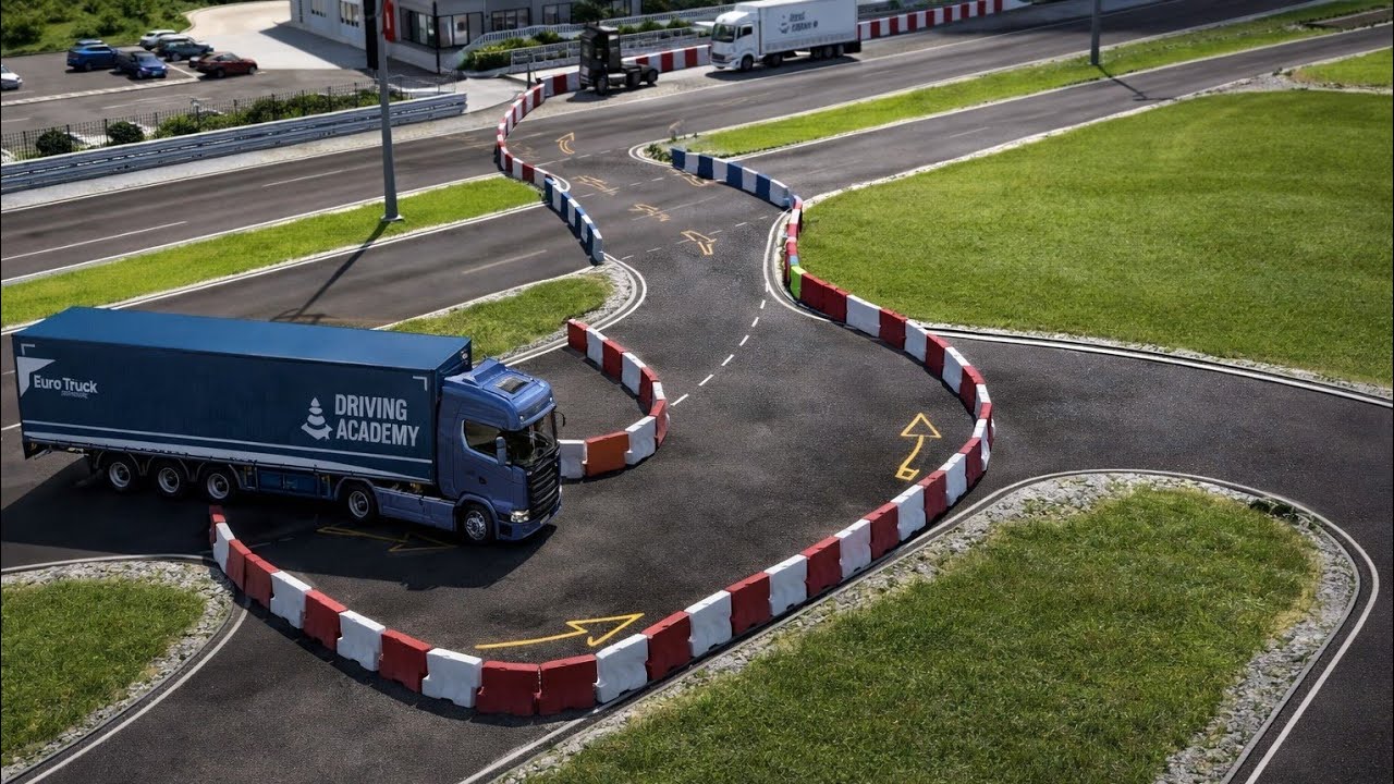 Chapter 5 Final Exam Driving Academy Part 1 #eurotrucksimulator2 