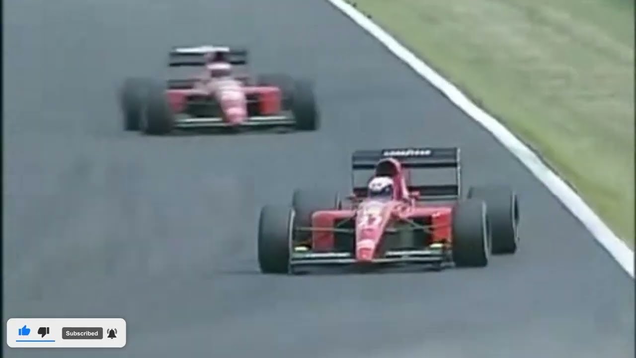 F1 Classic Sounds Alain Prost Ferrari V12 laps in qualifying - France 1991