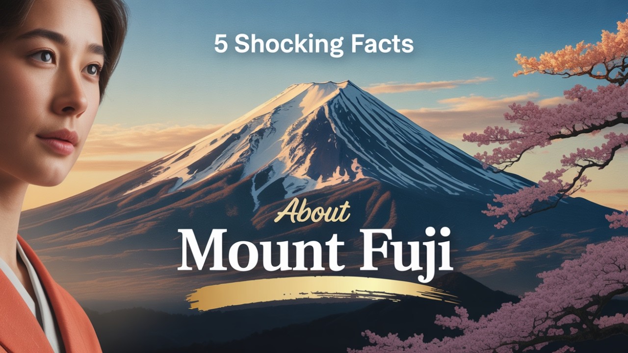 5 SHOCKING Facts About Mount Fuji | Beauty, Mystery, and Dark History