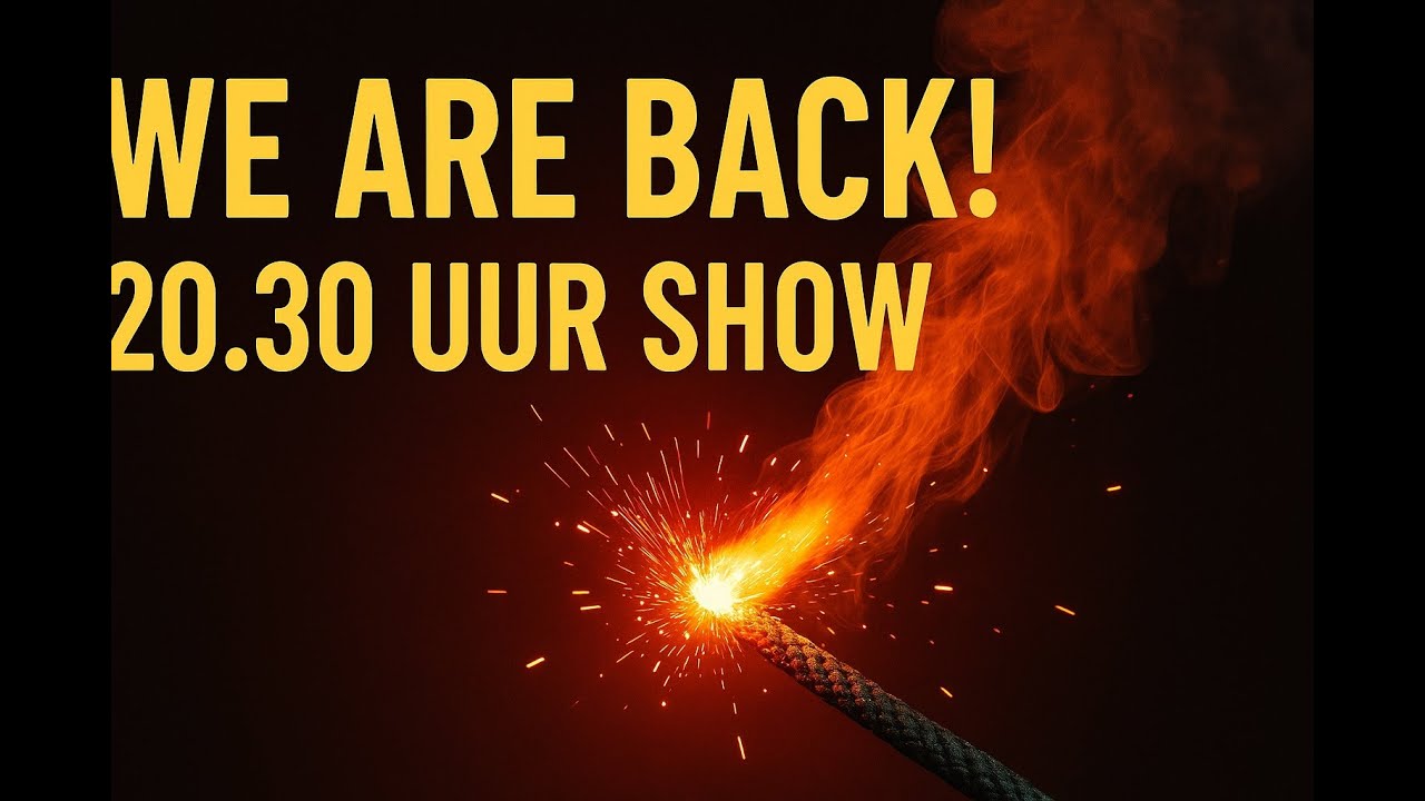 Vuurwerk show 20.30 uur.  2026 Pollius Firework is back!