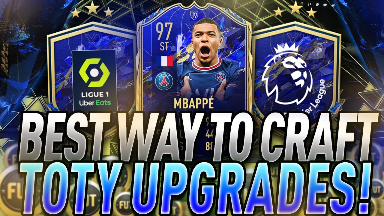 BEST WAY TO CRAFT TOTY PREMIUM LEAGUE UPGRADES! CHEAPEST WAY TO GET PACKS FOR TOTY ON FIFA 22!