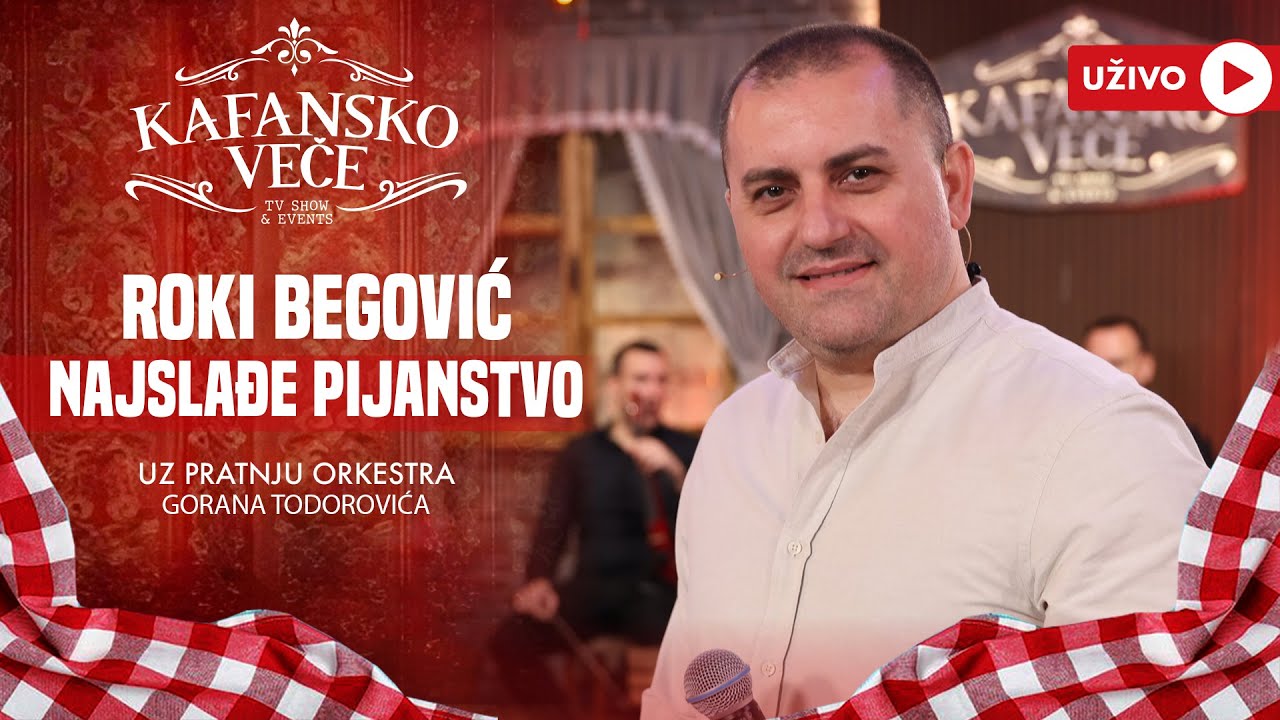 ROKI BEGOVIC - NAJSLADJE PIJANSTVO | UZIVO | 2024 (ORK.GORAN TODOROVIC) | OTV VALENTINO
