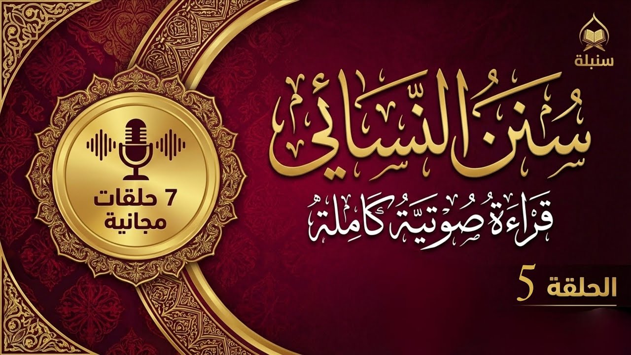 سنن النسائي | قراءة صوتية كاملة (5/7) بصوت واضح | متون دينية مسموعة #سنبلة