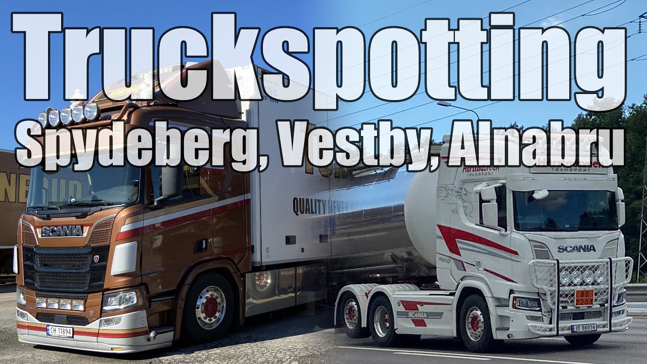 A day of truckspotting - Spydeberg, Vestby & Alnabru - Tonerud, Nitteberg, Borvik and more