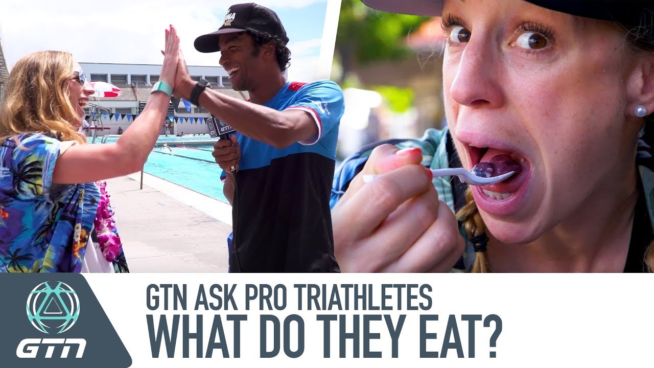 What Do Professional Ironman Triathletes Eat? | GTN Asks The Pros