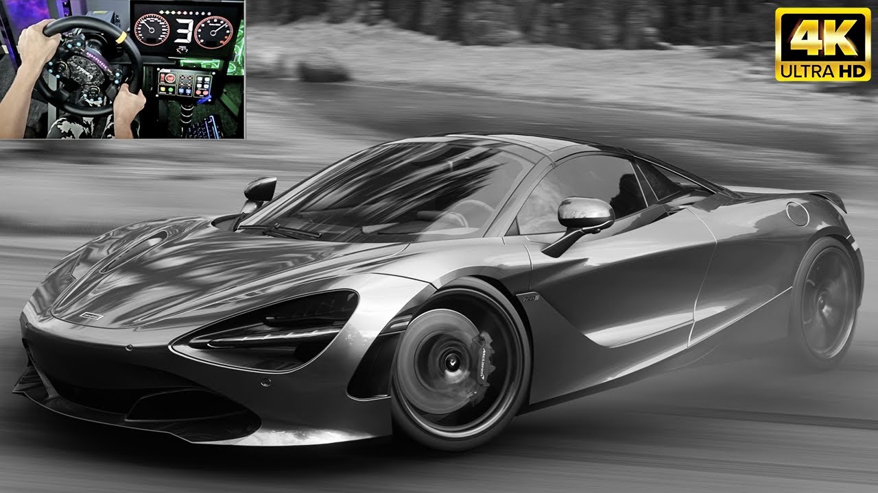 McLaren 720S Spider 2019 | Forza Horizon 5 | Steering Wheel MOZA R21 Gameplay 4K