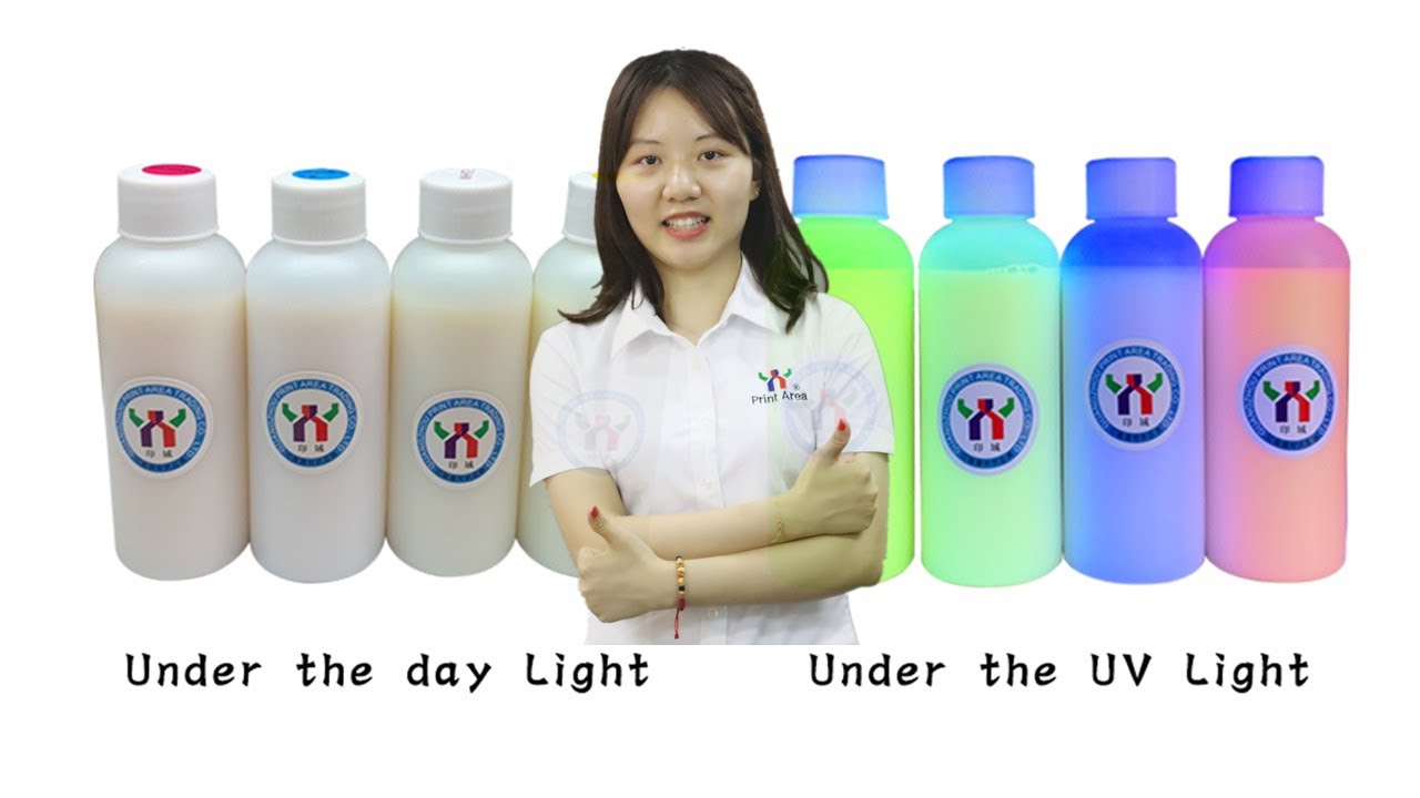 #uvink #inkjetuvink #uvinvisibleink Water Base UV Ink for Inkjet Printer