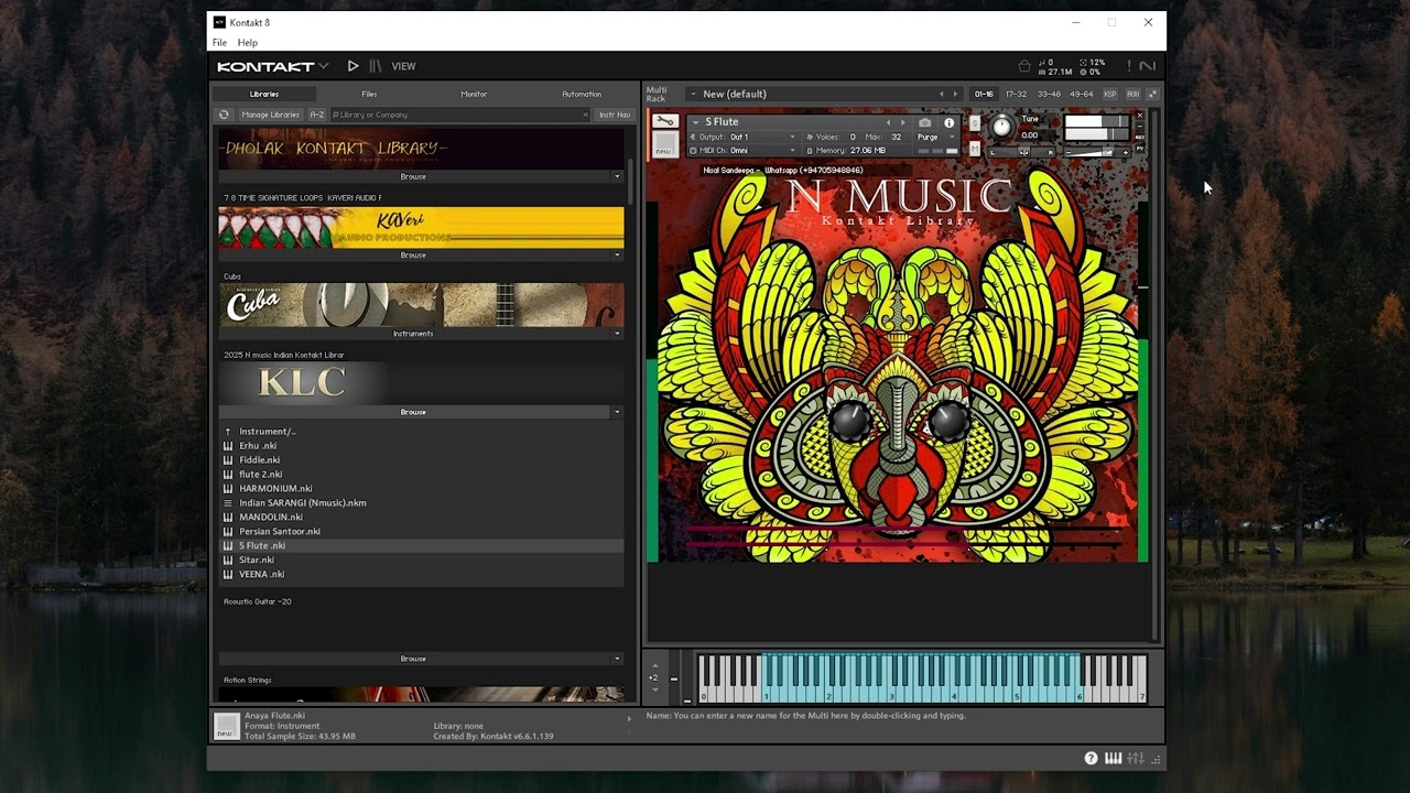 The Best S Flute Sound |N music kontakt library 