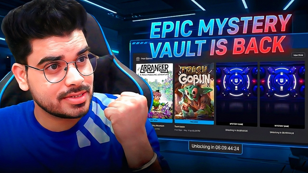 Epic Mystery Vault is BACK 😍 2 Free Games Now + Big Surprise Next week