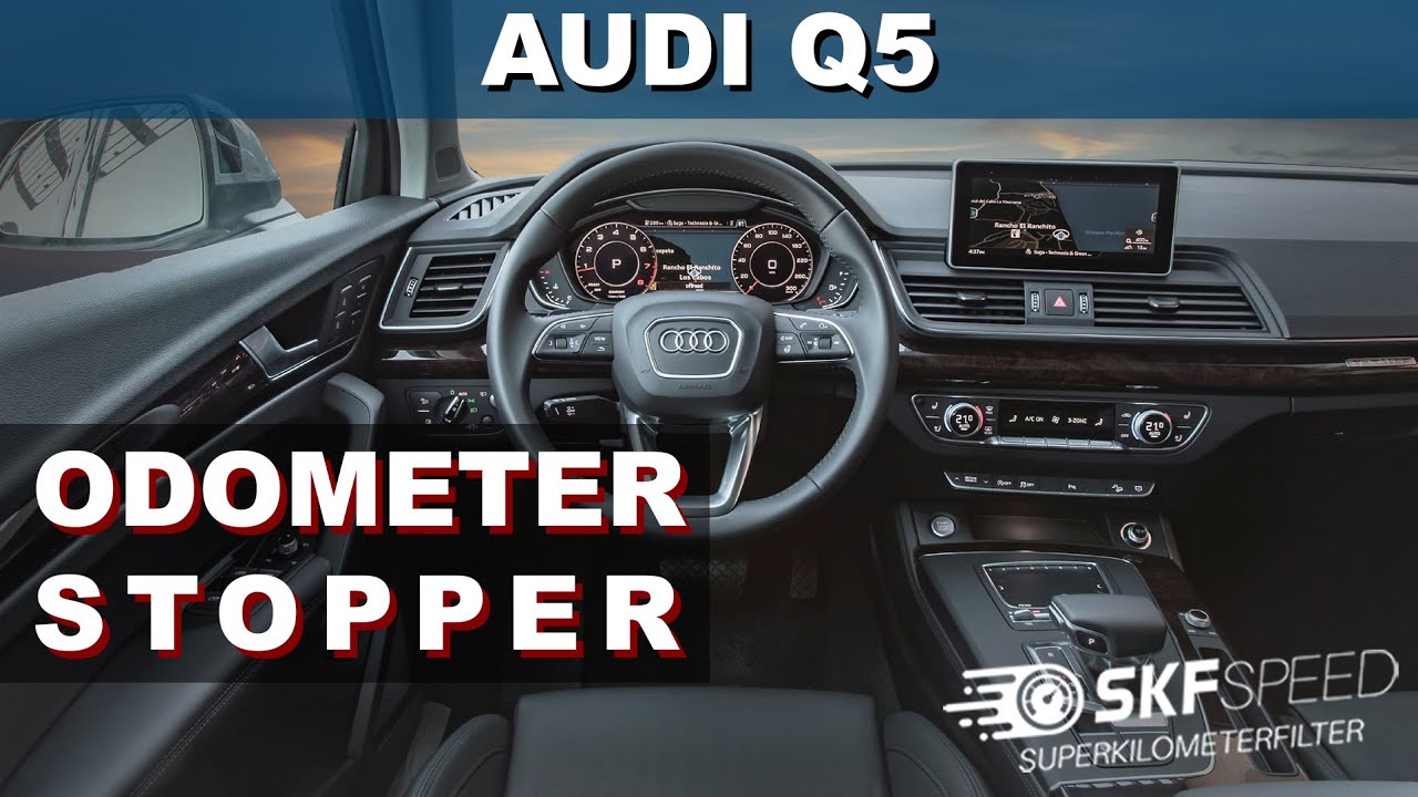 Interior Trim Removal Audi Q5 Cluster mileage Stop Speedometer