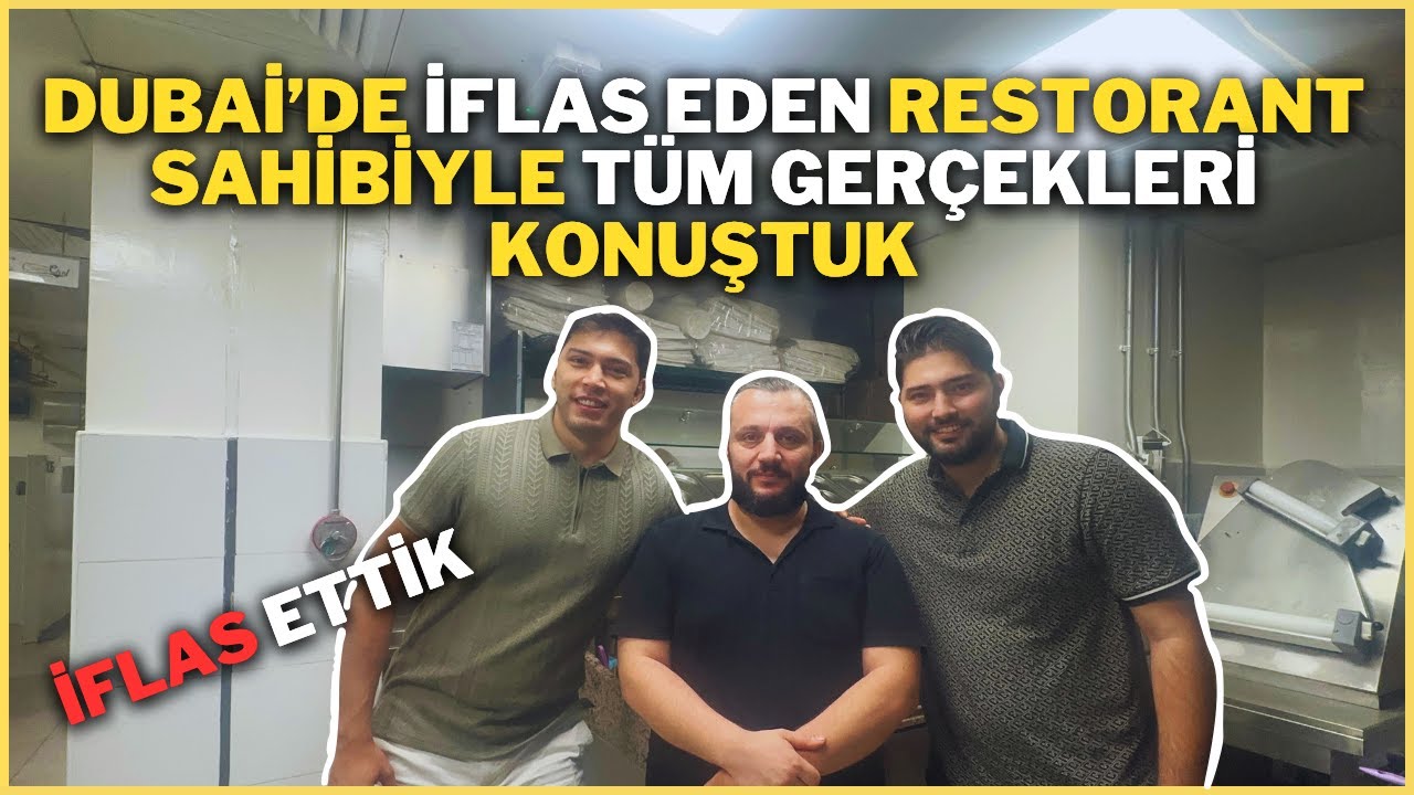 Dubai'de Restorantımızı Kapatıyoruz ! Dubai'de Başarısızlık Hikayesi  @Fatih TUNCER