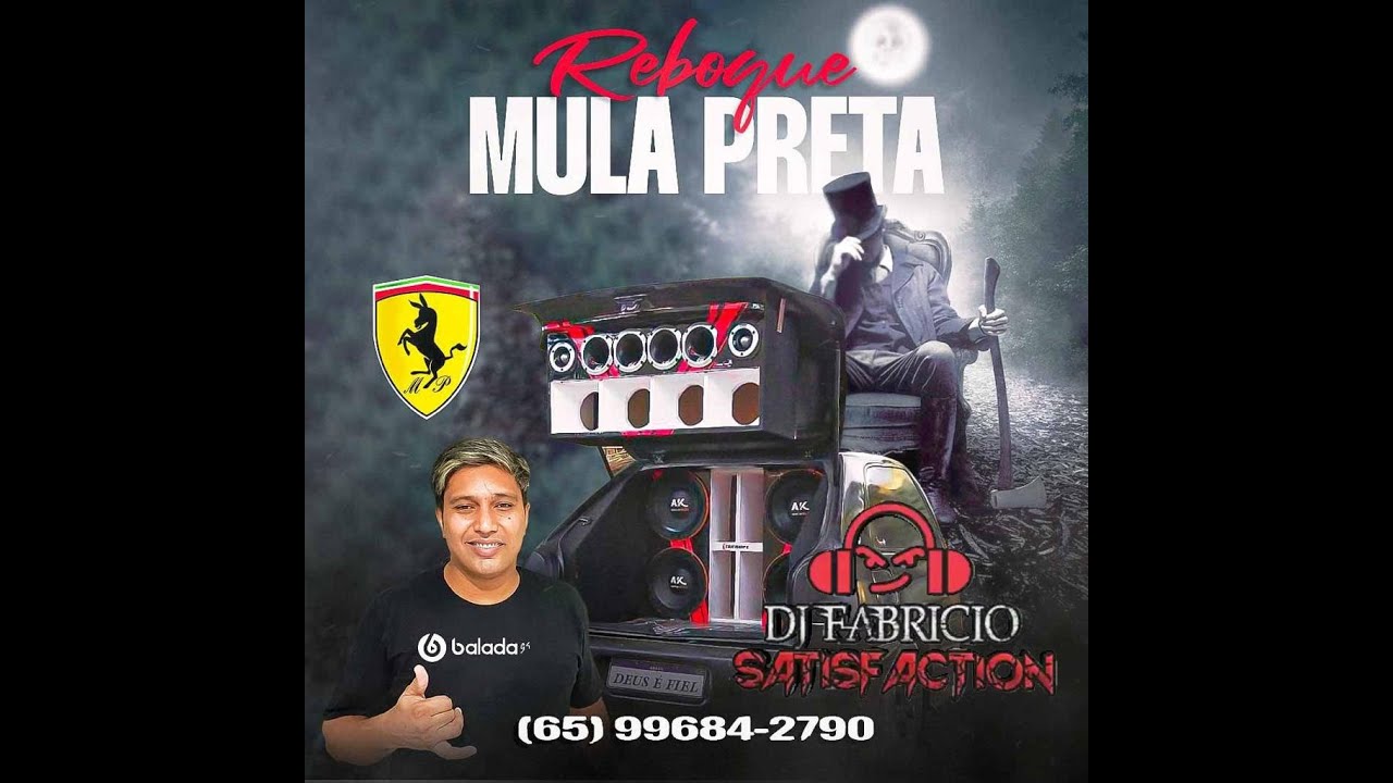 💿 REBOQUE MULA PRETA ESP 2024 - DJ FABRÍCIO SATISFACTION 065 996842790