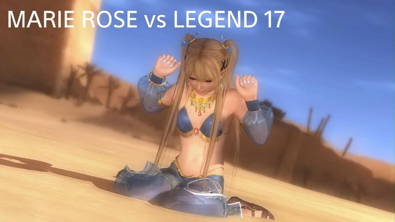 DEAD OR ALIVE 5 Last Round - MARIE ROSE vs LEGEND 17