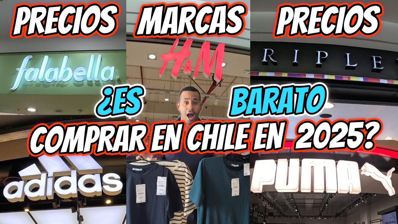 PRECIOS ropa y CALZADO en 🇨🇱CHILE 2025, Es BARATO COMPRAR? |  FALABELLA/RIPLEY/ZARA-MALL COSTANERA🤑