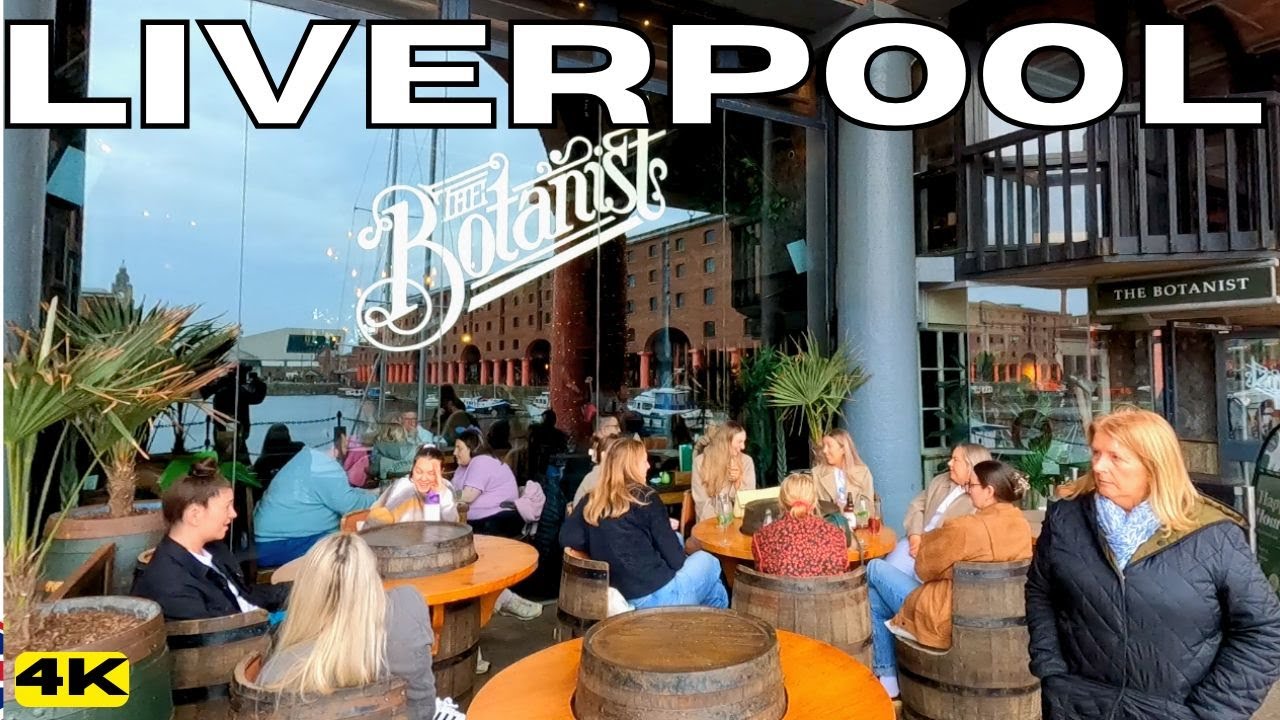 LIVERPOOL City Centre Full Walk Tour | Albert Dock | Liverpool 1  | ENGLAND United Kingdom UK 4k