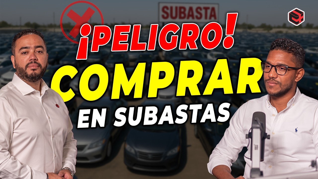 ¡CUIDADO! Los riesgos ocultos de las SUBASTAS de vehículos en USA 🚗⚠️