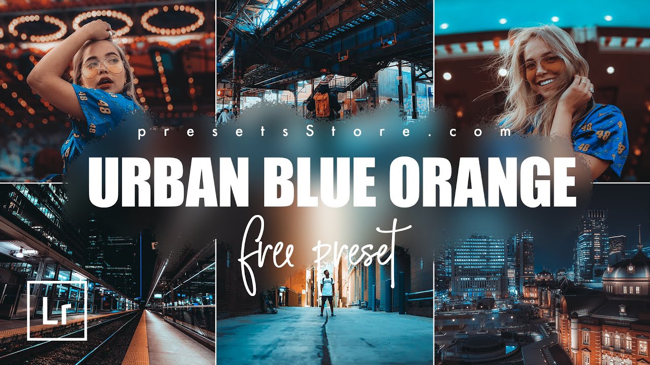 Urban Blue Orange — Бесплатный Пресет Лайтрум для Ночных Фотографий | 3 DNG